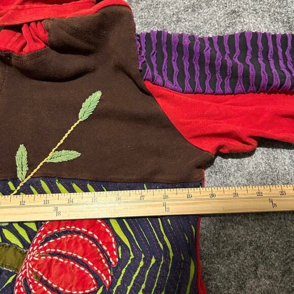 The Collection Royal Patchwork Hooded Dress – XL - Picture 5 of 6